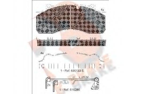 R BRAKE RB1437-118