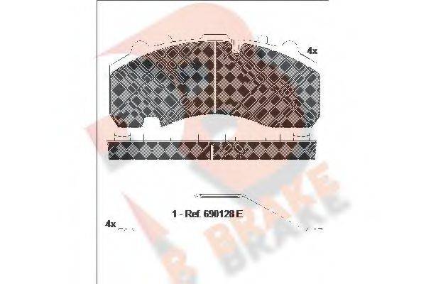 R BRAKE RB1630-072