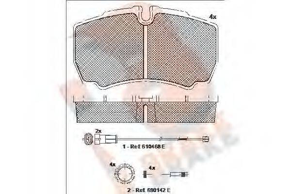 R BRAKE RB1640-117