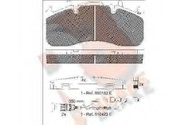 R BRAKE RB1841-122