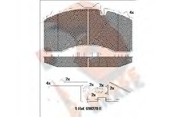 R BRAKE RB2047-066