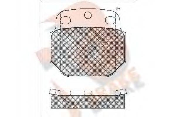 R BRAKE RB0440