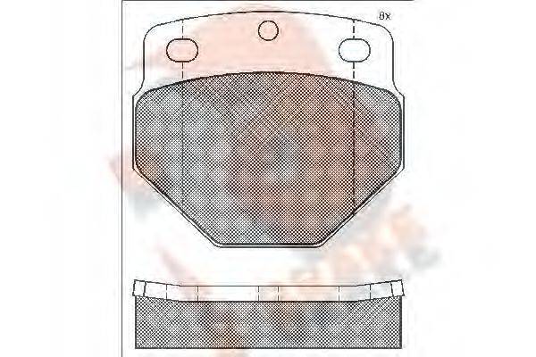 R BRAKE RB0689