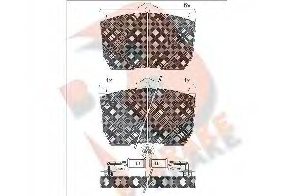 R BRAKE RB1032