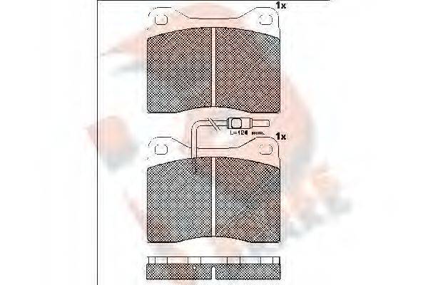 R BRAKE RB0513