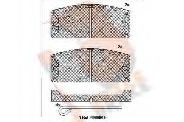 R BRAKE RB0021