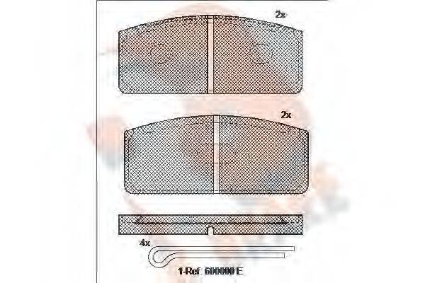 R BRAKE RB0029