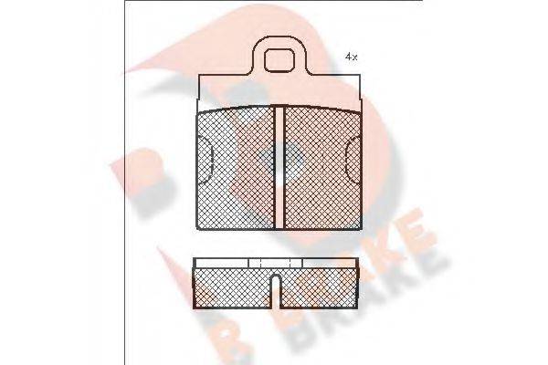 R BRAKE RB0085