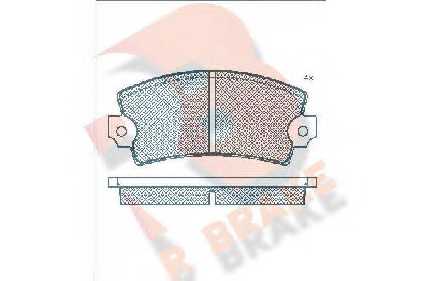 R BRAKE RB0089