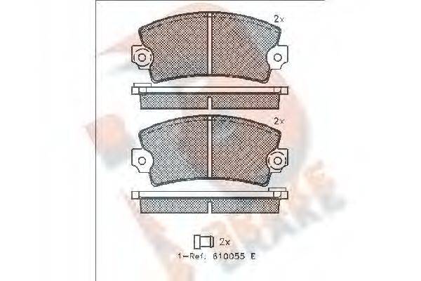 R BRAKE RB0102