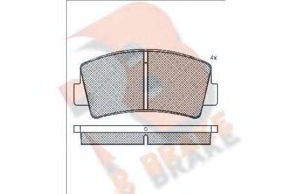 R BRAKE RB0106