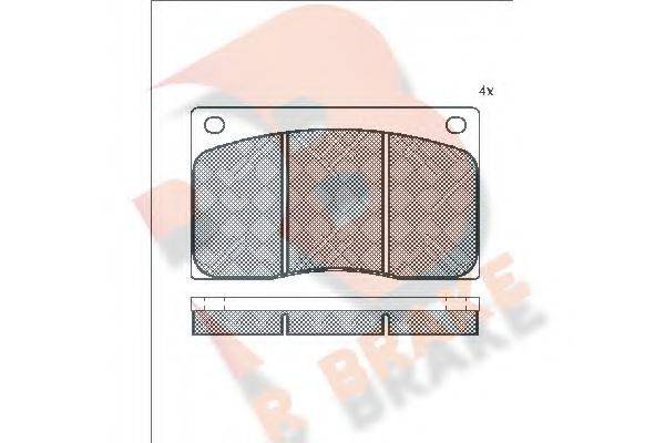 R BRAKE RB0234