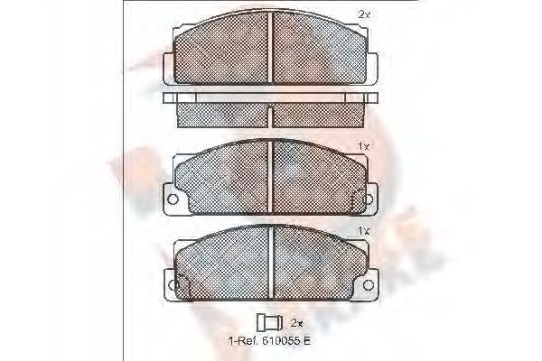 R BRAKE RB0240