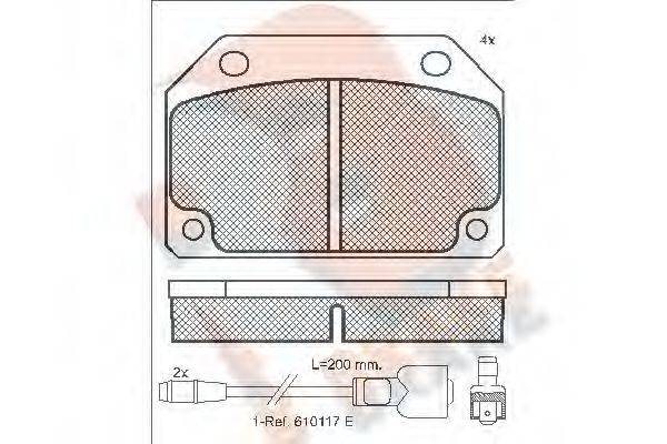 R BRAKE RB0246