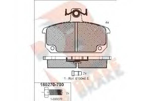 R BRAKE RB0270