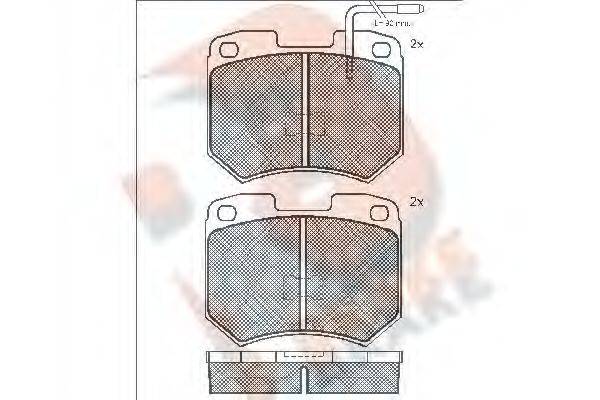 R BRAKE RB0314