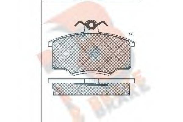 R BRAKE RB0318