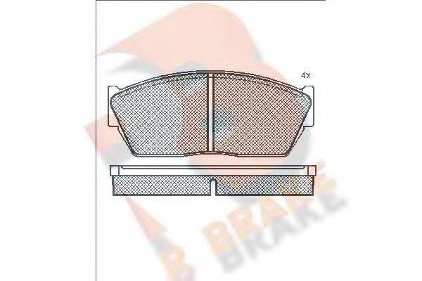 R BRAKE RB0388