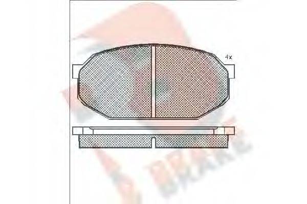 R BRAKE RB0401