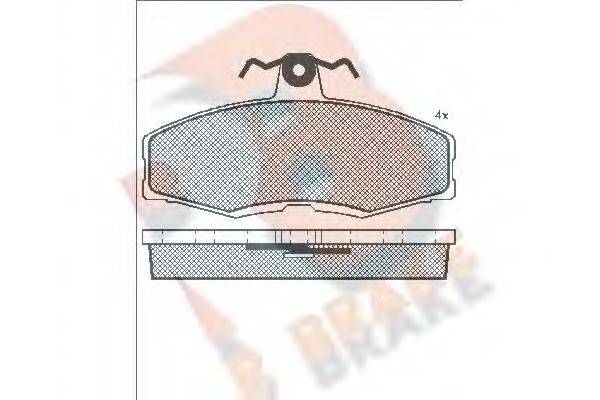 R BRAKE RB0413