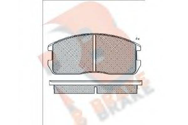 R BRAKE RB0497