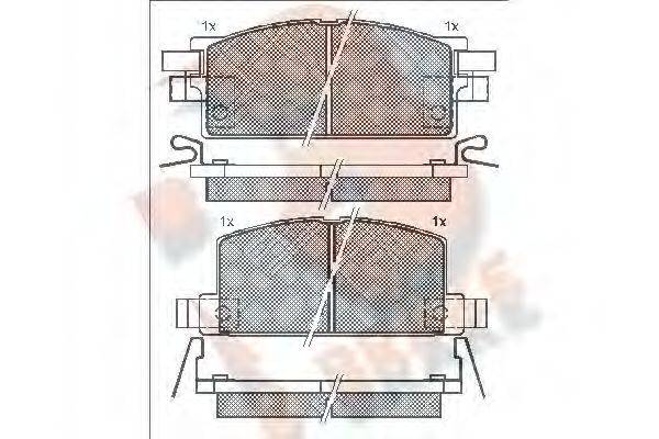 R BRAKE RB0504
