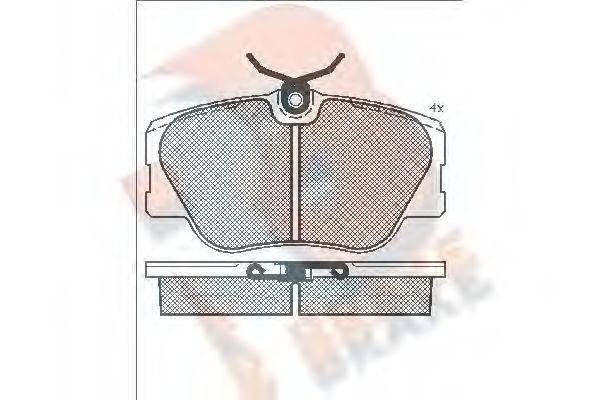 R BRAKE RB0510