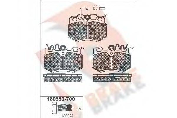 R BRAKE RB0553-700
