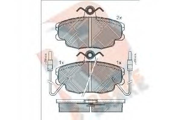 R BRAKE RB0554