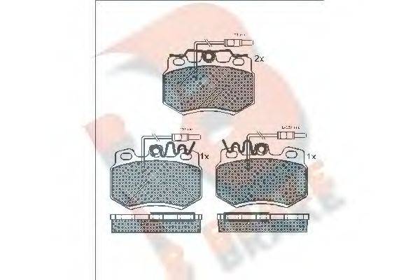 R BRAKE RB0555