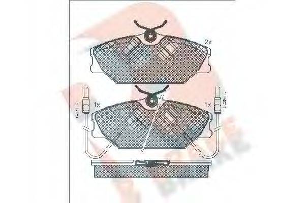 R BRAKE RB0557
