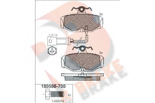 R BRAKE RB0598-700