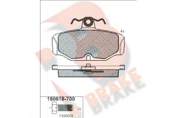 R BRAKE RB0618-700