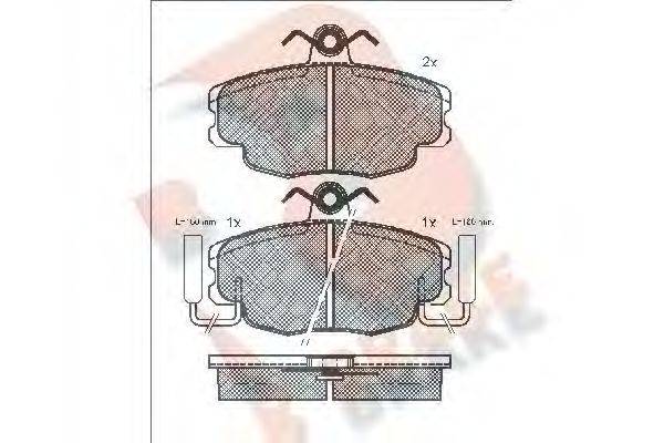 R BRAKE RB0622