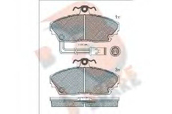 R BRAKE RB0676