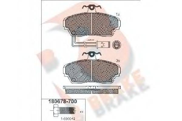 R BRAKE RB0678-700