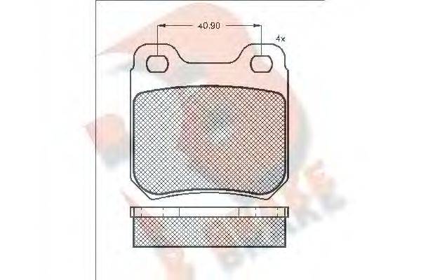 R BRAKE RB0693