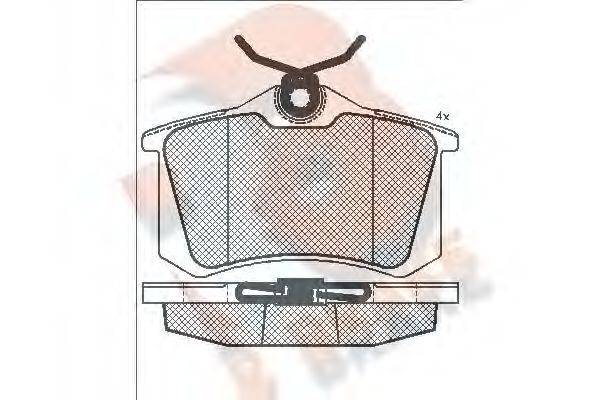 R BRAKE RB0697