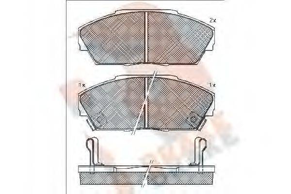 R BRAKE RB0704