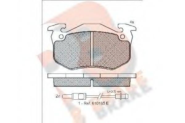 R BRAKE RB0723