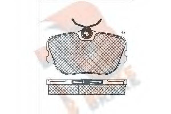 R BRAKE RB0744