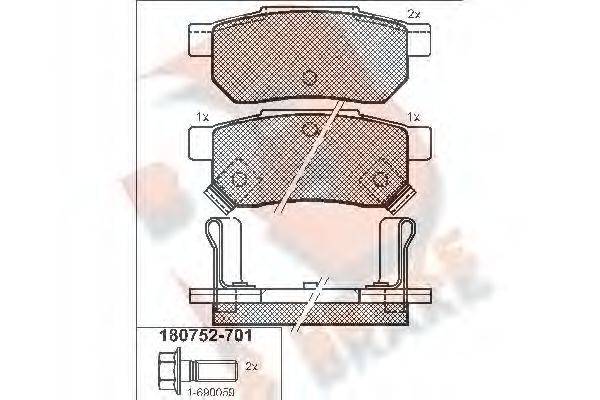 R BRAKE RB0752-701