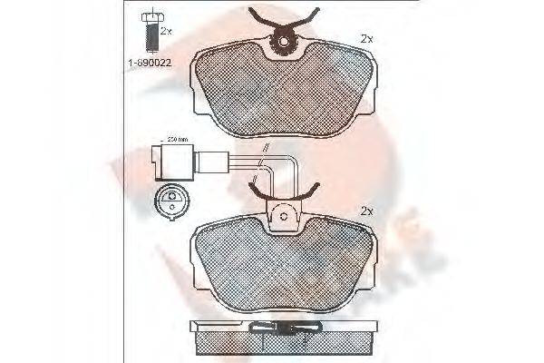 R BRAKE RB0766-006