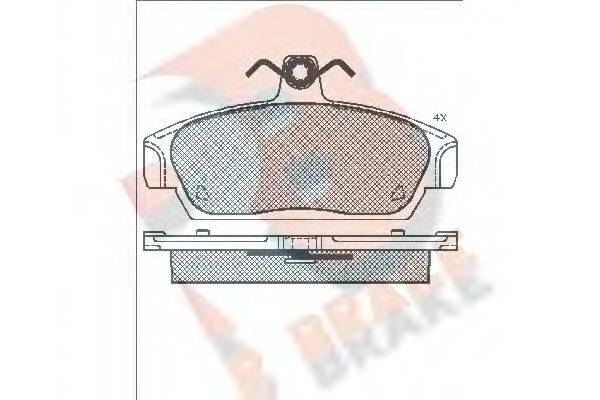 R BRAKE RB0806