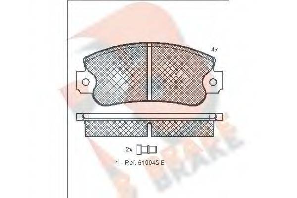 R BRAKE RB0838