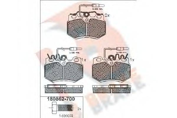R BRAKE RB0862-700
