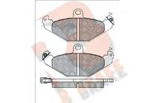 R BRAKE RB0874