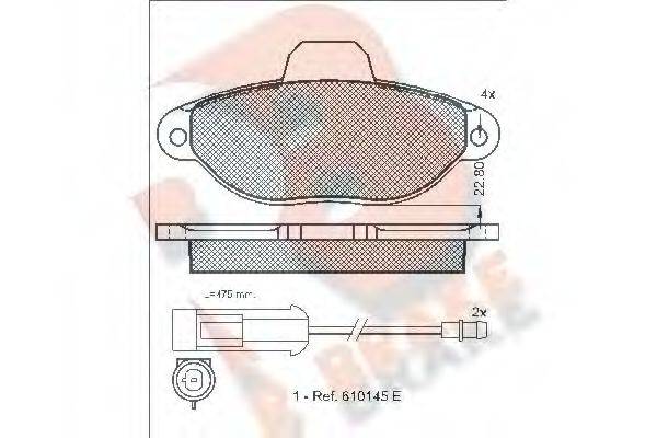 R BRAKE RB0924