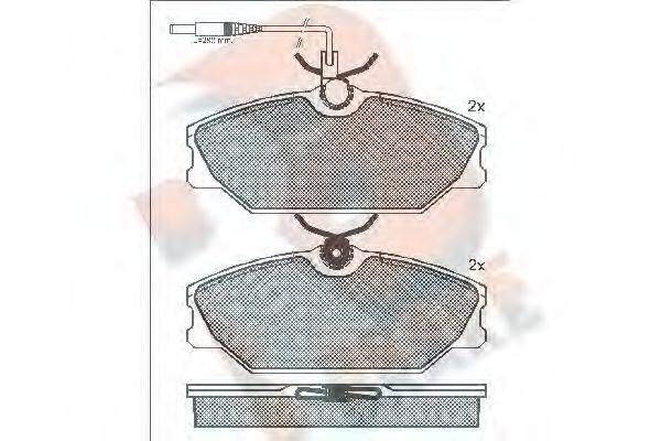 R BRAKE RB0930