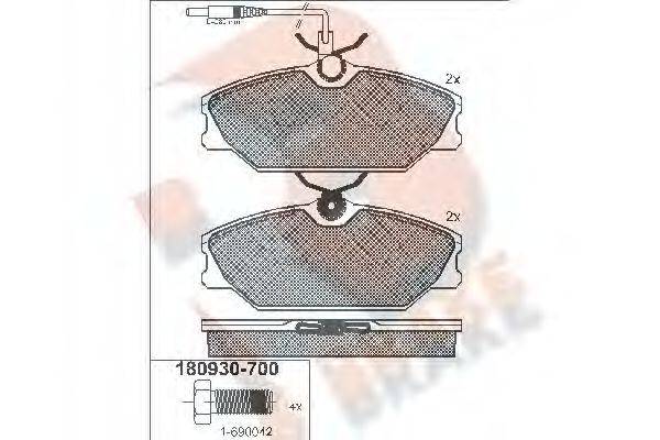 R BRAKE RB0930-700